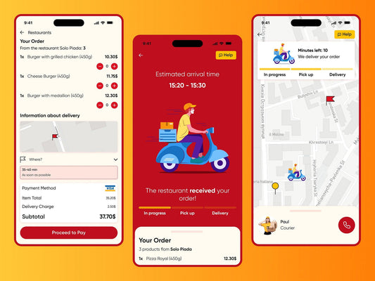 تطوير تطبيق توصيل لشركة شحن - CODEVAY