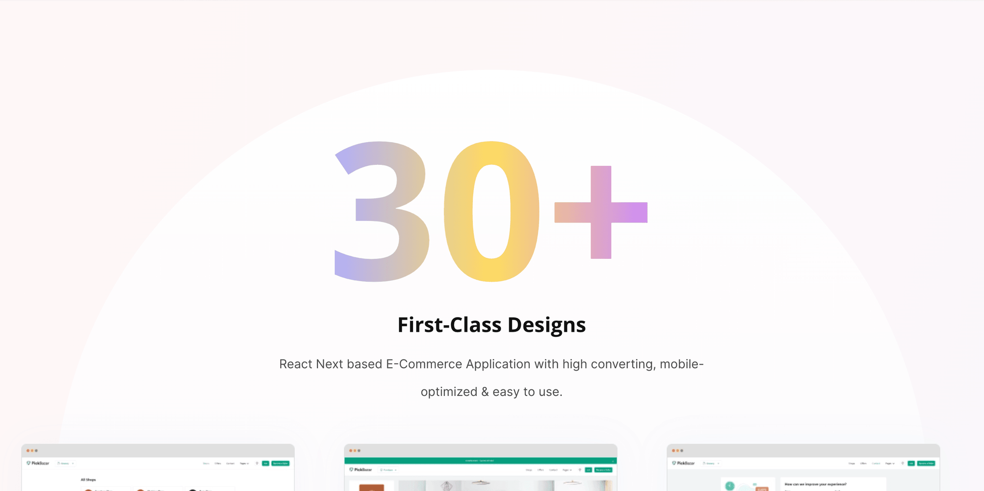 PickBazar: قالب موقع تجارة إلكترونية سريع ومتعدد الاستخدامات مبني بتقنيات React وNext.js - CODEVAY