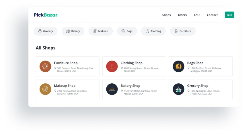 PickBazar: قالب موقع تجارة إلكترونية سريع ومتعدد الاستخدامات مبني بتقنيات React وNext.js - CODEVAY