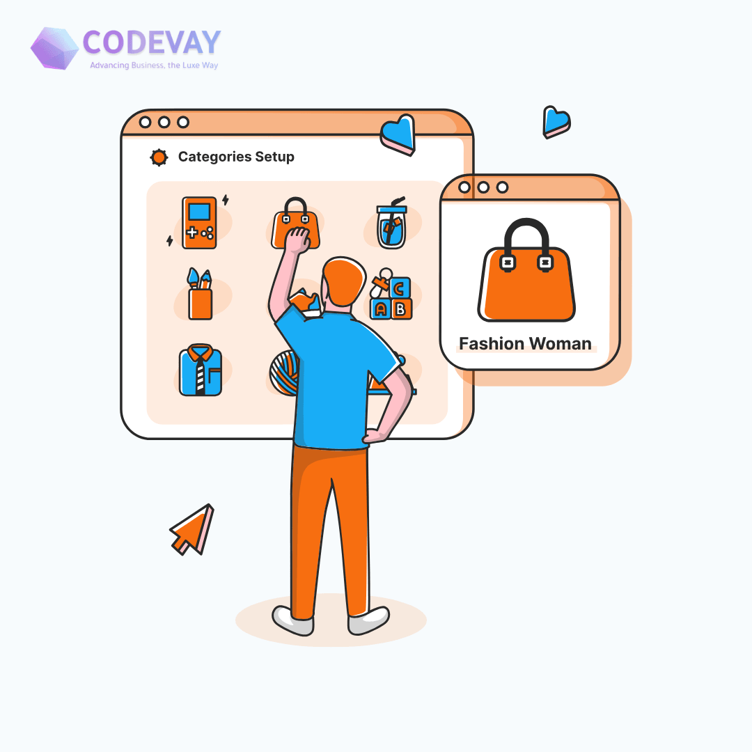 إنشاء متجر إلكتروني متكامل ومخصص - CODEVAY